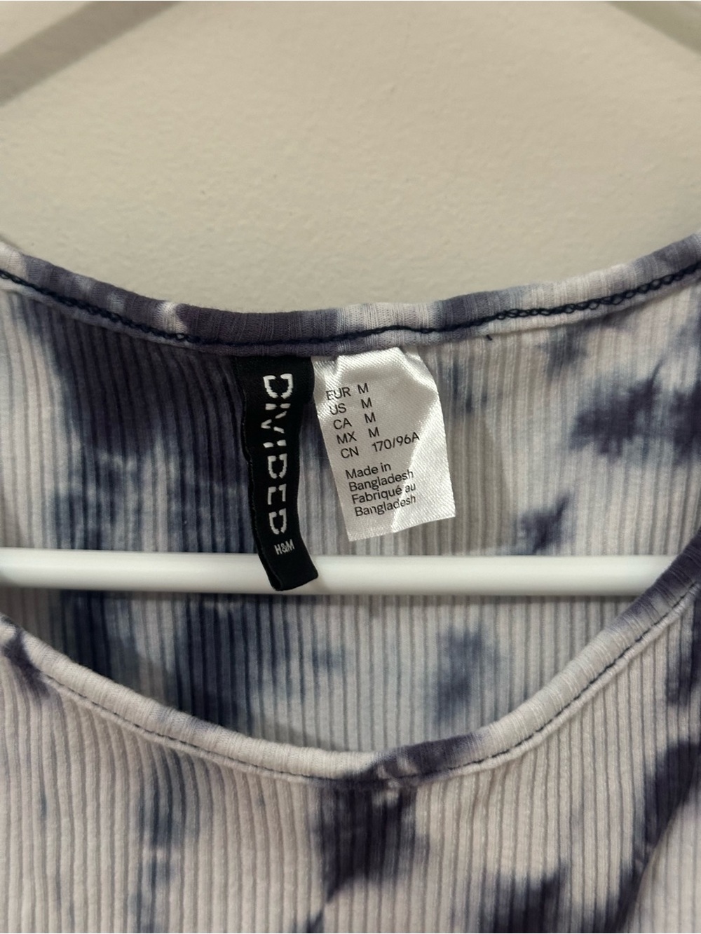 Tie-Dye Ribbed Tank Top - Picture 4 of 4